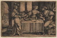 TvB G 4295
<br/>
Salome presenteert het hoofd van Johannes de Doper
<br/>
<em>Pencz, Georg (ca.1500-1550)</em>